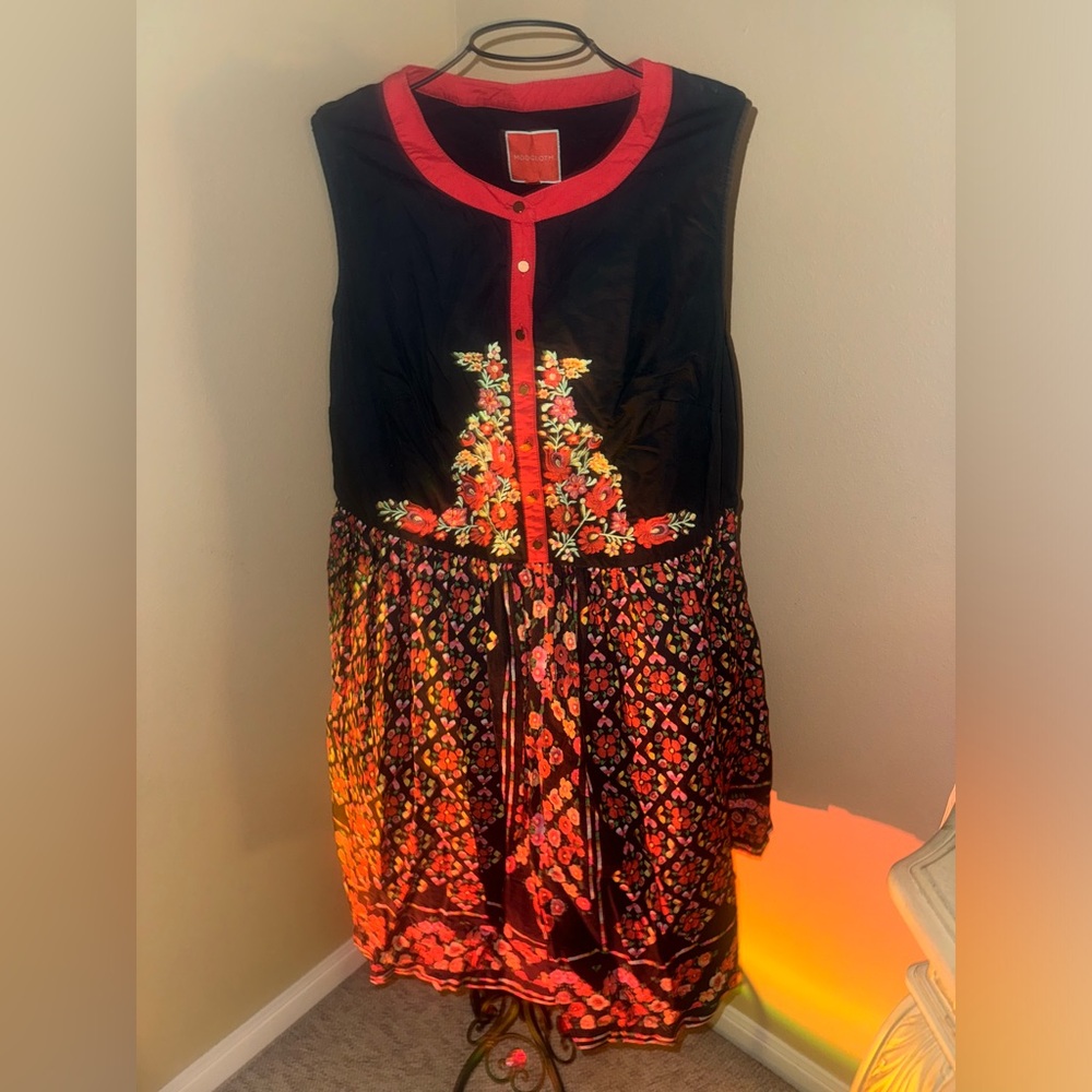 Embroidered ModCloth Dress